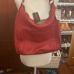 Brand new american leather shoulder bag.
